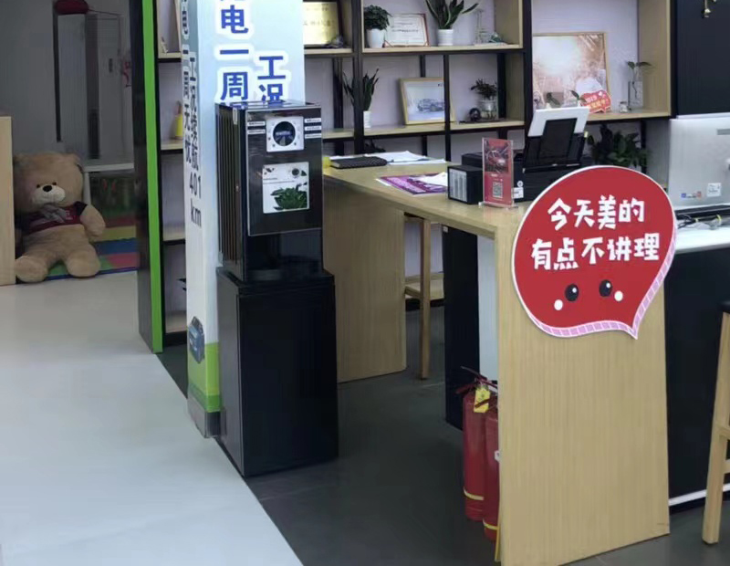 銀蓋雅在歐拉4S店